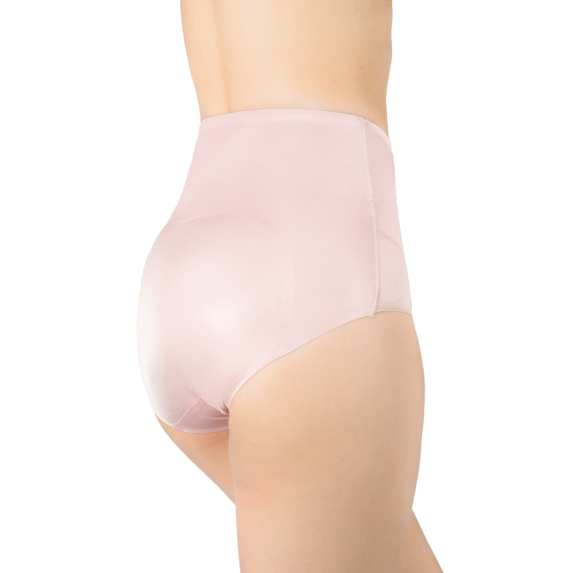 SHAPERX Women's Seamless Regular Nylon Panty Multicolor Pack of 4 (2XL)
